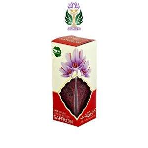 زعفران سرگل در بسته بندی آذین با وزن 2.3 گرم